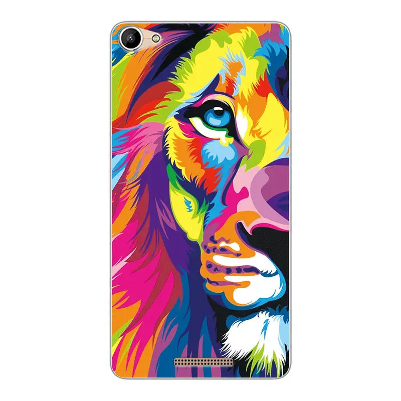 For BQ BQ-5059 Strike Power Case 5.0&quot Mobile Phone Back Cover Bag Fearsome Animal Cases 5059 BQ5059 |