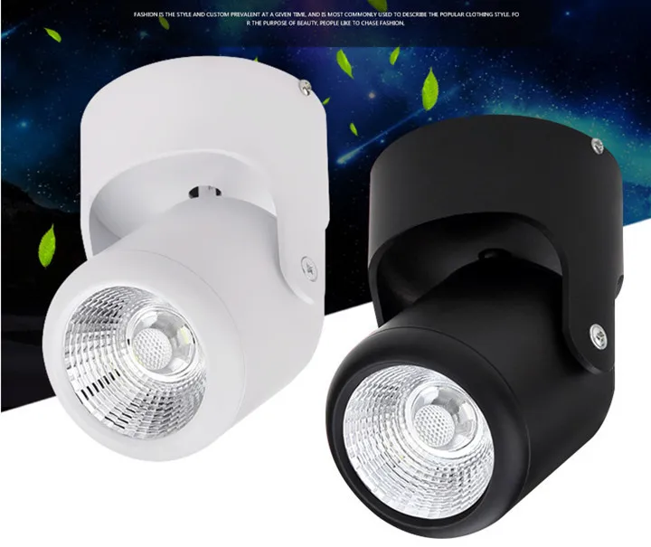 Затемнения УДАРА светодиодный Трековый светильник 10 w 20 W AC85-265V осветительная арматура прожектор потолочная Lightsfor магазин Молл выставка