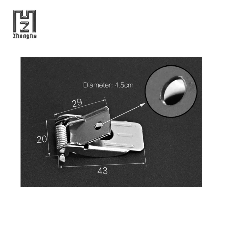 Новое оборудование пружинный зажим односторонний через отверстие