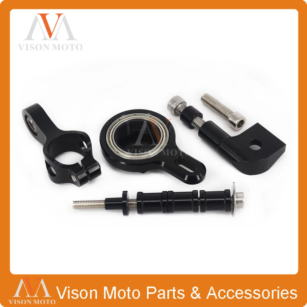 

CNC Steering Damper Set Stabilizer With Bracket Mounting Assemblly For YZF R1 YZFR1 1998 1999 2000 2001
