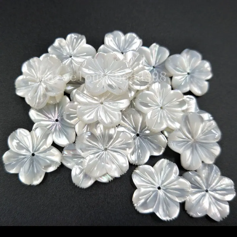 10 шт. оптовая продажа Бесплатная доставка красивые ювелирные изделия 18 мм белая