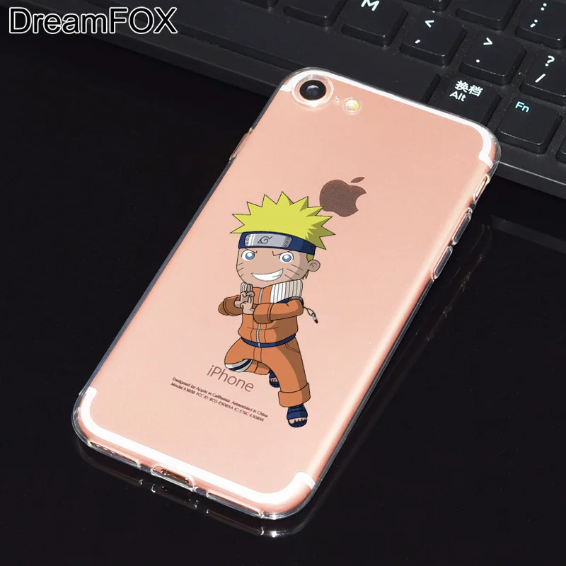 DREAMFOX L538 Наруто Мягкий ТПУ силиконовый чехол для Apple iPhone 11 Pro XR XS Max 8X7 6 6S Plus 5 5S SE 5C 4 4S |