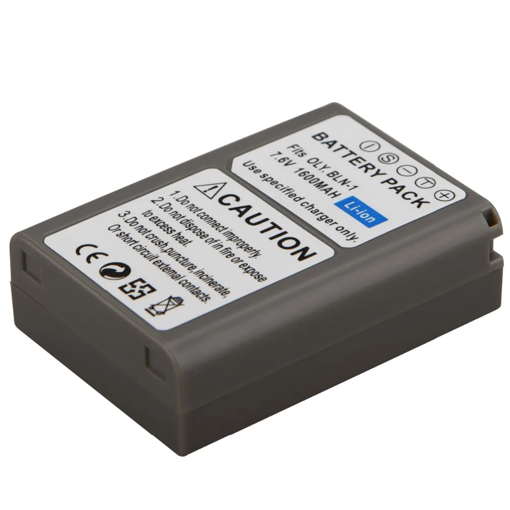 GOLDFOX 1 шт. 1600 мАч BLN PS BLN1 батарея для цифровой камеры OLYMPUS аккумуляторная E M5 EM5 OMD OM