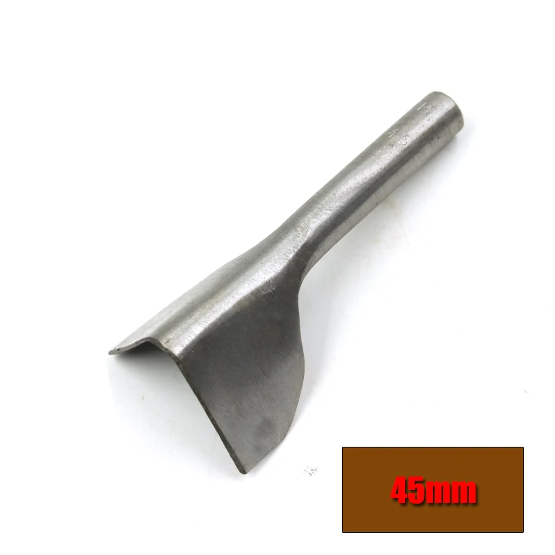size 45mm QJH DIY ручной работы кожаный ремень V Дырокол в форме cutterLeather скругленные углы выреза, кожа v удар 10-45 мм - Цвет: size 45mm