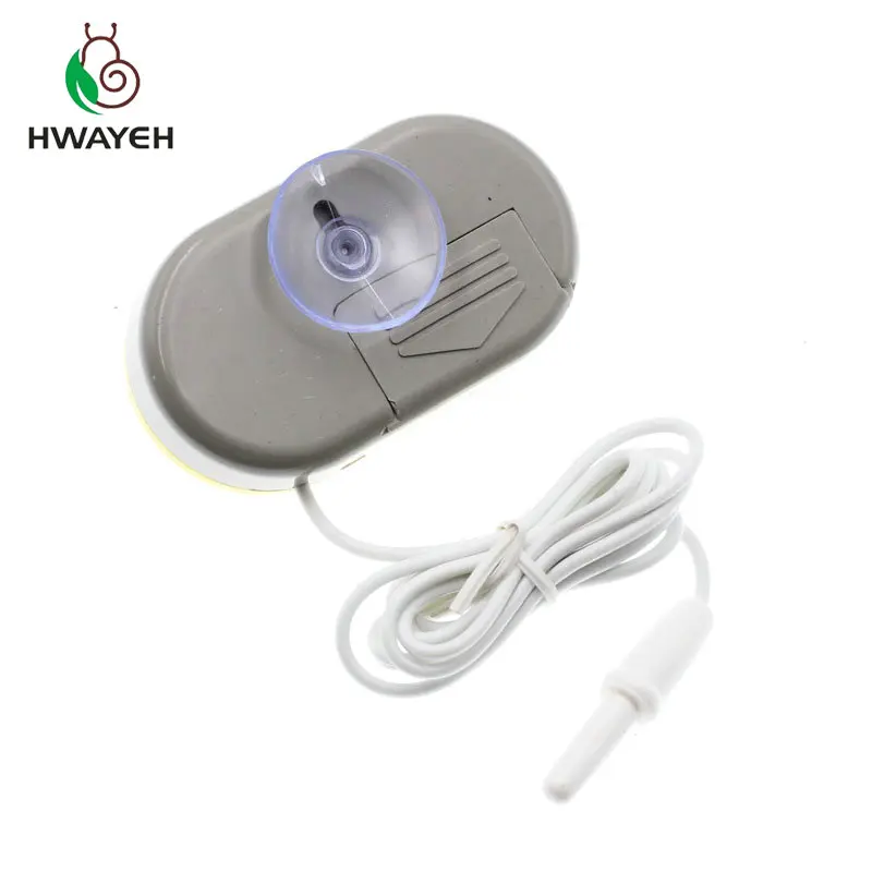 Mini Digital Temperature and Humidity Meter Incubator Suction cup type Pet Dog Tortoise Sensor Thermomete | Инструменты