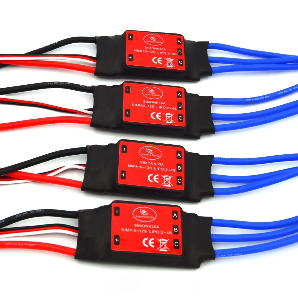 4 шт. 2212 920kv бесщеточный двигатель и 4x 30a Simonk Quad X525 Lipo Servo 4 X Lhi для дрона квадрокоптера