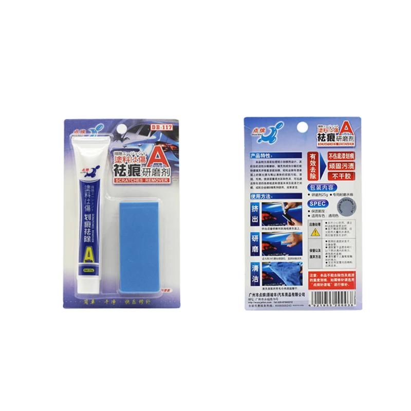Полировальный агент для ремонта воска автомобиля с защитой от царапин|scratch repair|car