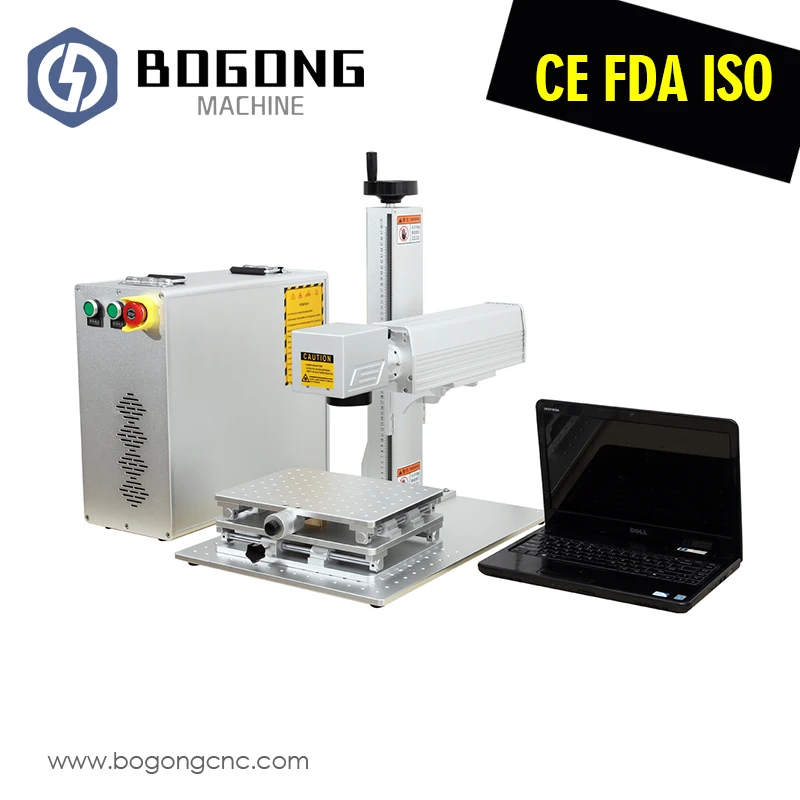 desktop easily movable MOPA mini portable laser marking machine for color signs | Инструменты