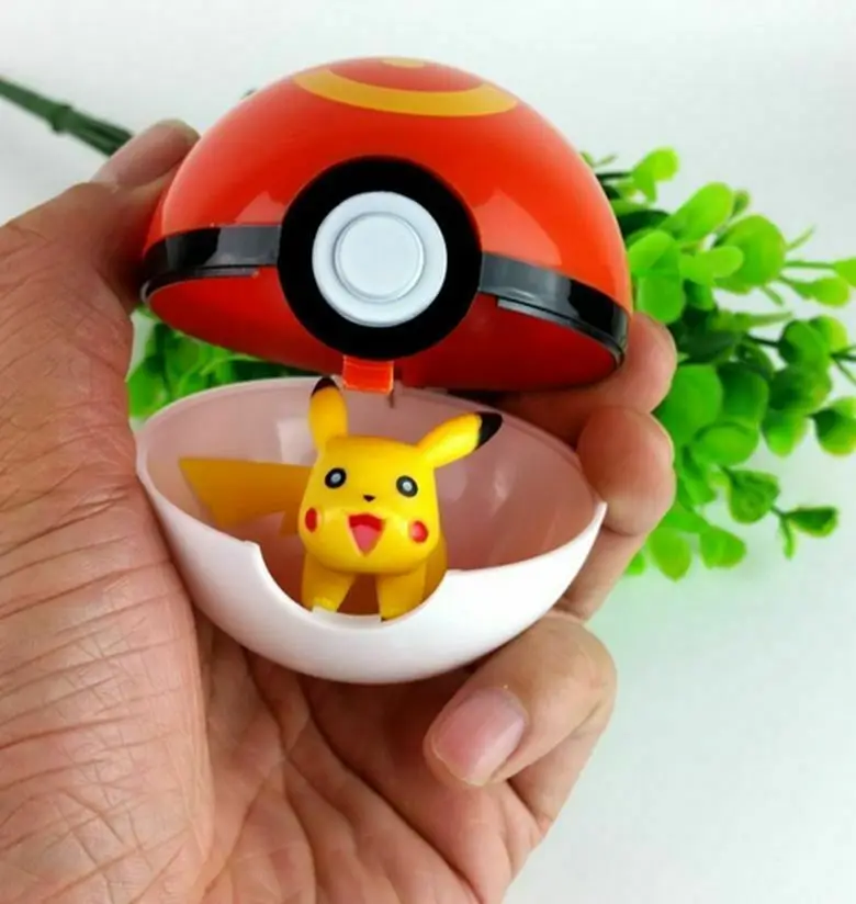 Креативный Покемон с 9x Пикачу Poke ball Косплей Pop-up Poke Ball Детская игрушка подарок Горячая 13 стиль