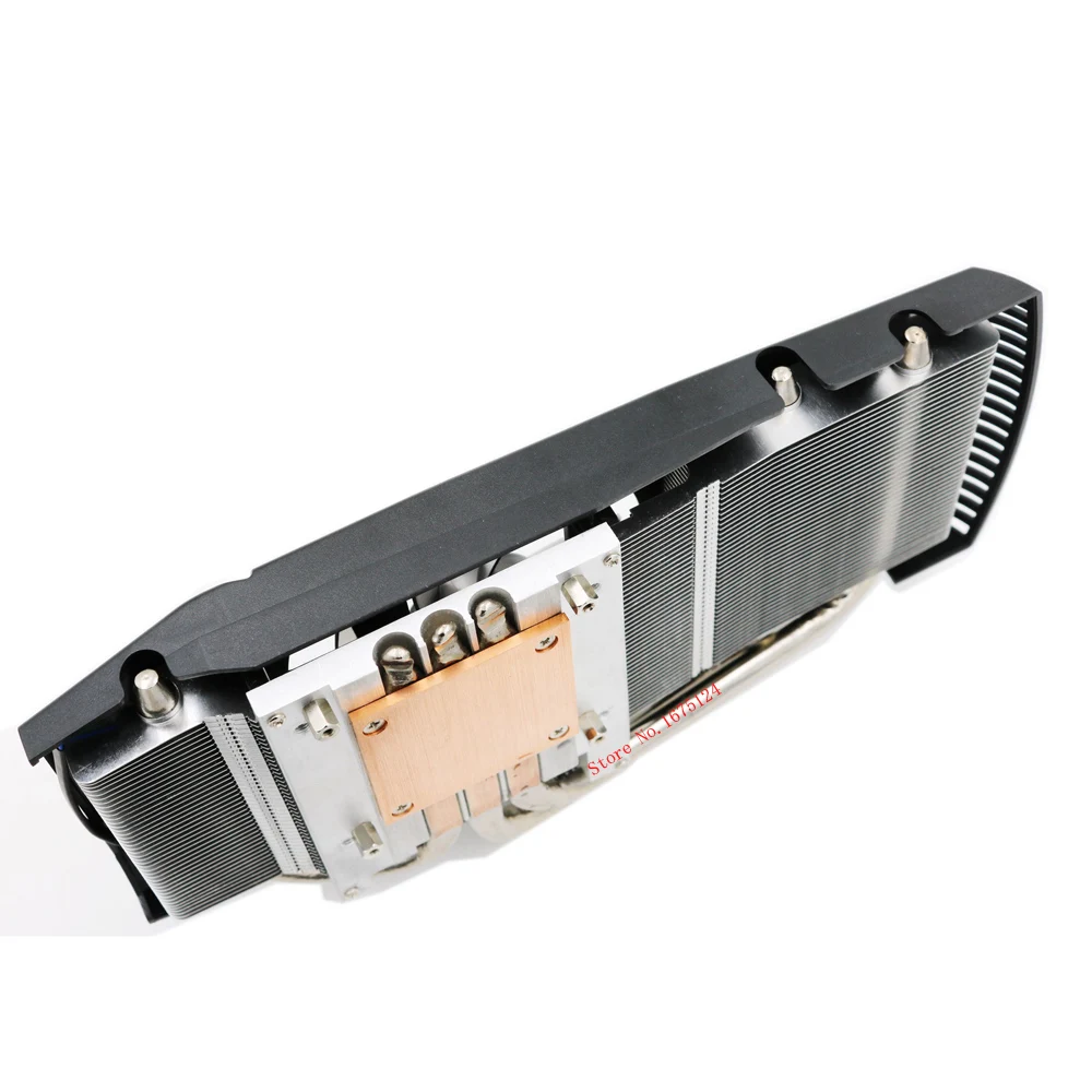 Компьютерный кулер с радиатором тепловым стержнем heat pipe охлаждающий вентилятор