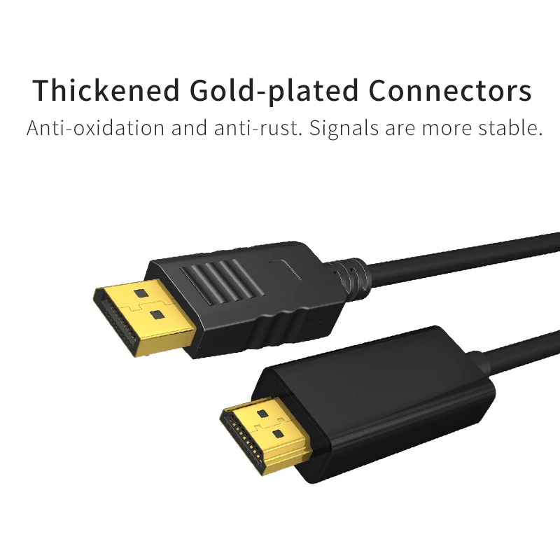 Кабель переходник GCX с вилкой на вилке HDMI 1080P 1 8 м| |
