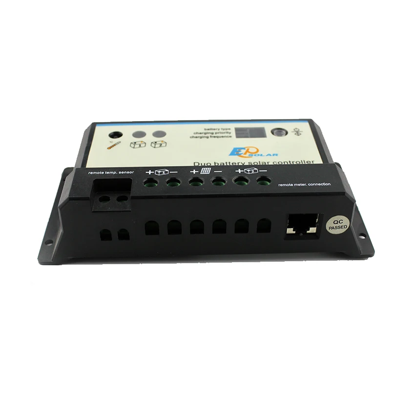 Контроллер солнечной зарядки EPSOLAR с двумя аккумуляторами 20 А 12 В 24 В|control golf|battery