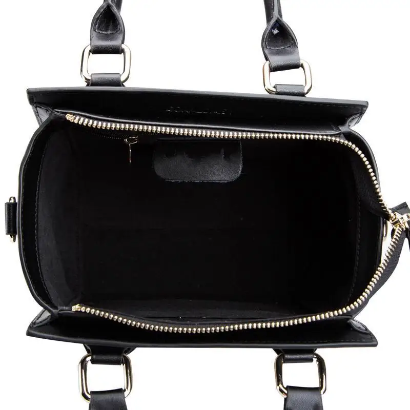 Classic Black&ampWhite Patchwork Smiley Face Bag Luxury Brand Top Quality Genuine Leather Bat Swings Phantom Women Handbag Tote | Багаж и