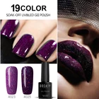 Набор неоновых гель-лаков DOCATY для маникюра, Полупостоянный Светодиодный УФ-лак, верхнее покрытие, художественный Гель-лак для ногтей