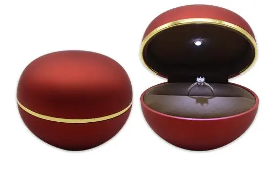 Шкатулка для ювелирных изделий круглый светодиодный светильник с эпоксидным