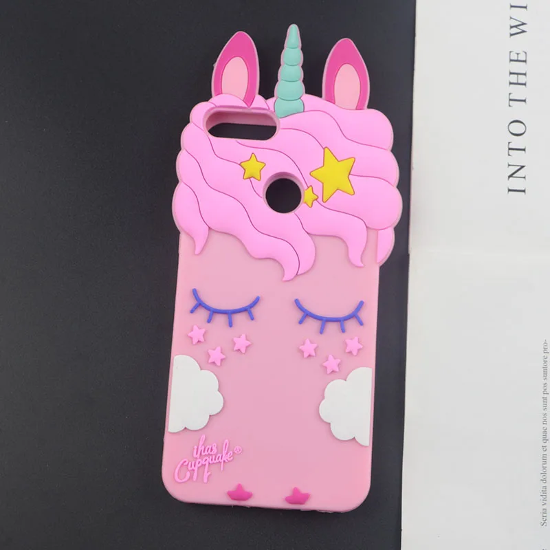 Pink Милый кролик чехол для Huawei Честь 20i 10i 20 10 Lite 9i 9 8 8A 8X 7X 7C АУМ L41 7A Дуа L22 5A LYO L21 милый силиконовый чехол с персонажами из мультфильмов - Цвет: Pink