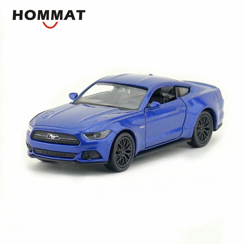 Модель автомобиля HOMMAT 1:36 Ford Mustang GT 2015 литой автомобиль из сплава коллекционная