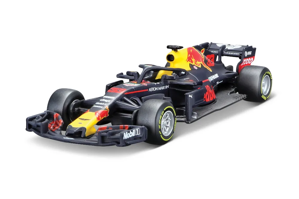 BBURAGO 1:43 2018 Red Bull RB14 Модель гоночного автомобиля #33 Новый в коробке|Наземный