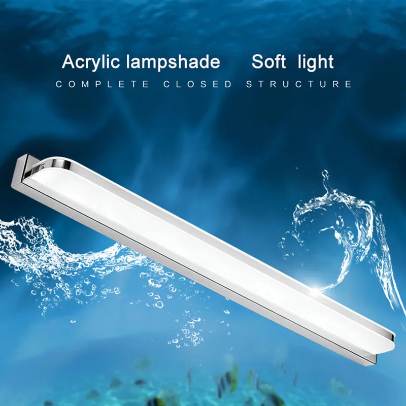 Ванная комната Светильник светильник светодиодный зеркальный 42 72 см 9 Вт 16 AC110 240V