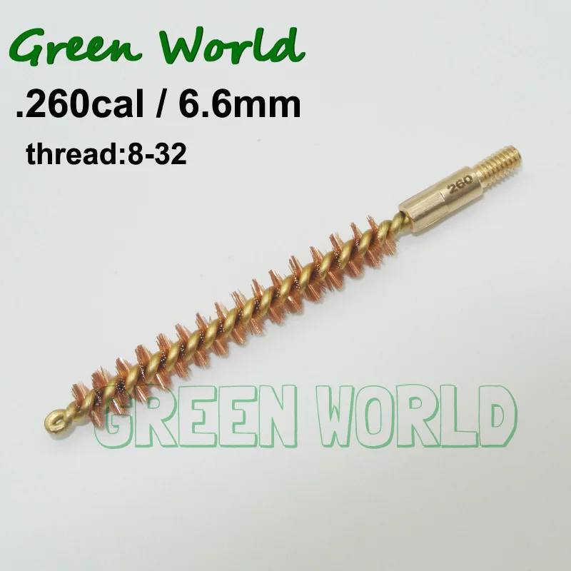 Green World 3 шт./лот. 22cal .35cal бронзовая Щетка с латунным держателем и сердечником щетка