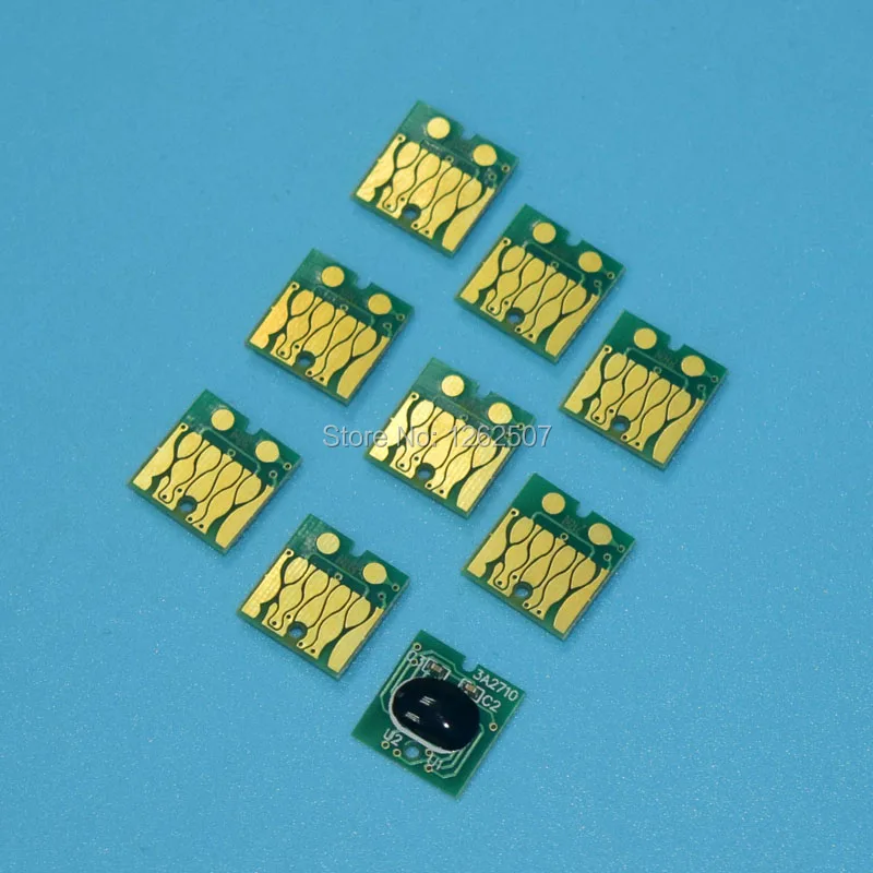 

T7601 -T7609 P 600 Permanent Use ARC Chip For Epson Surecolor P600 Auto Reset Chip SC-P600 Printer Ciss Refillable Cartridges