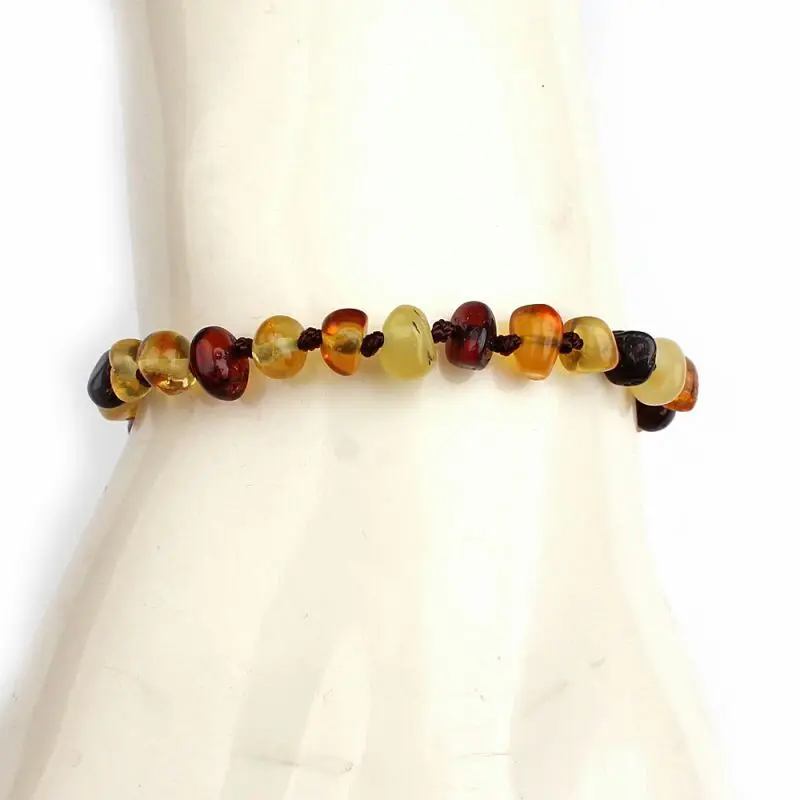 Сертификат DCEE Балтийский янтарный браслет детский для прорезывания зубов