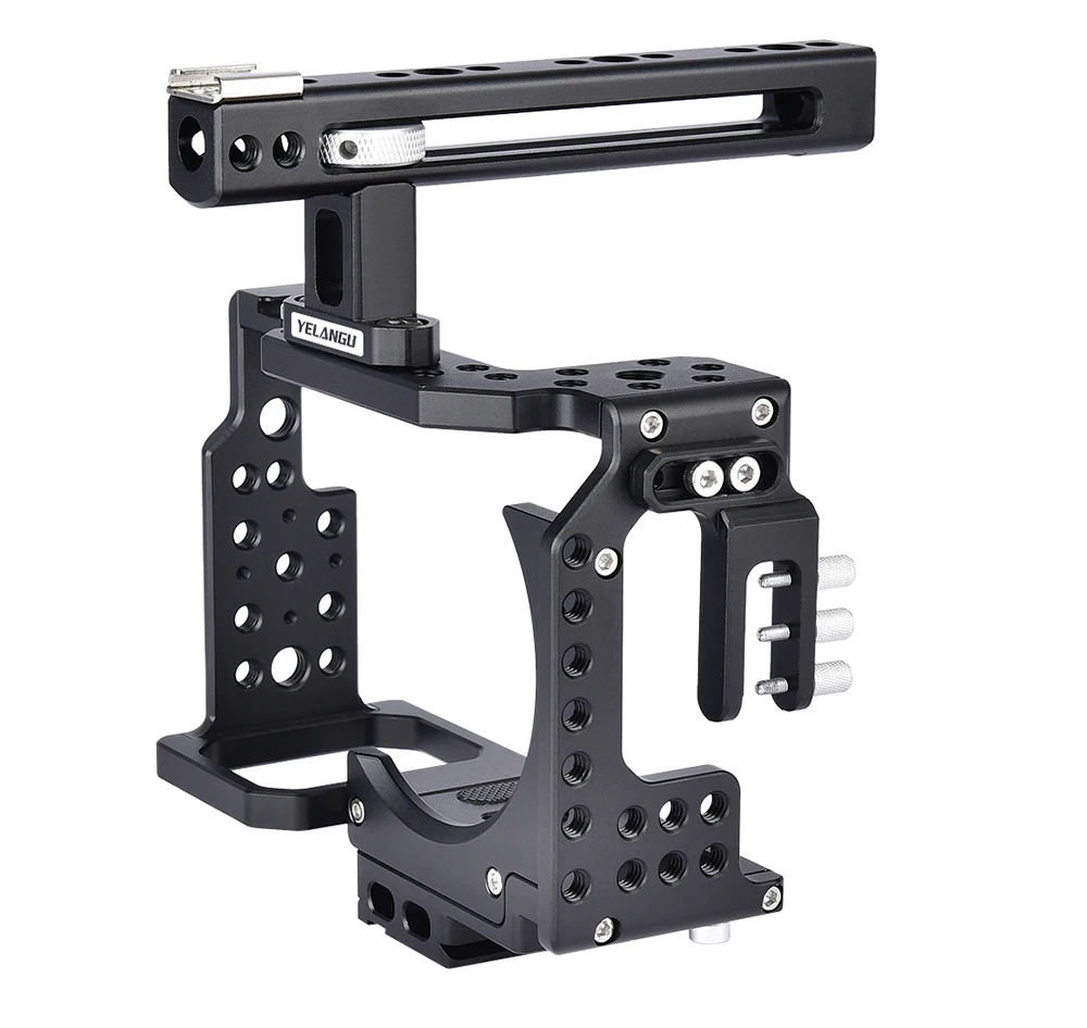 A7 Камера клетка профессиональная ручка DSLR Rig Стабилизатор видеокамеры для sony