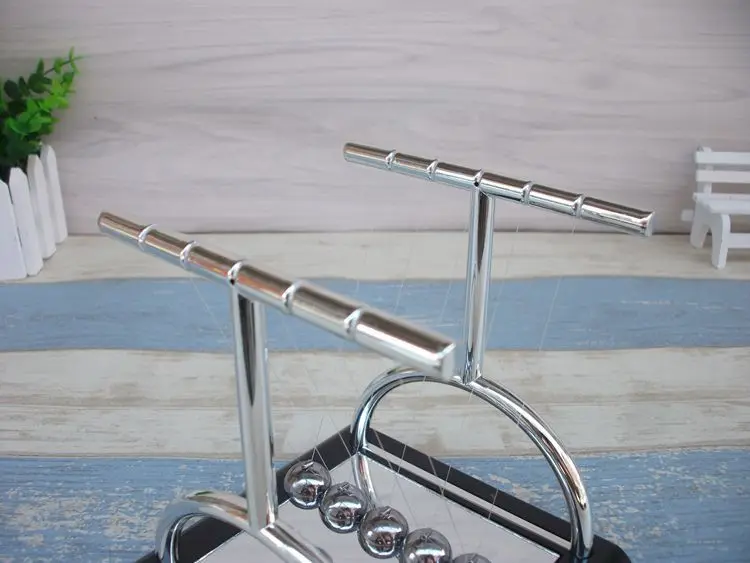 Настольный Декор баланс маятник мяч с зеркалом Чехол Ремесло украшения