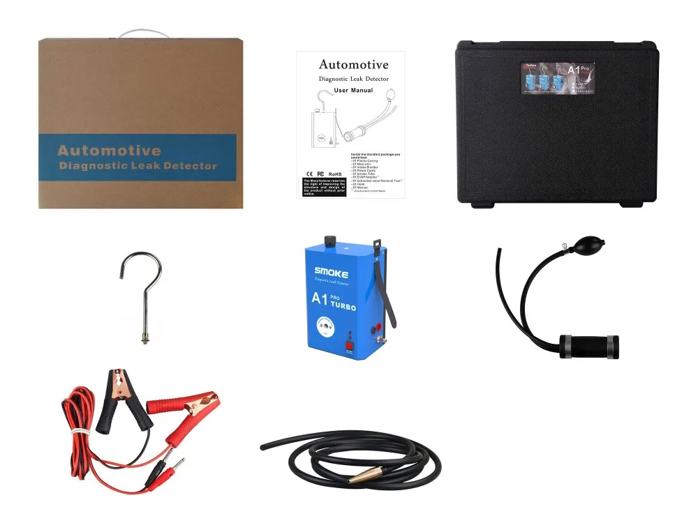 YAKO A1 Pro Turbo Smoke Automotive Diagnostic Leak Detector |