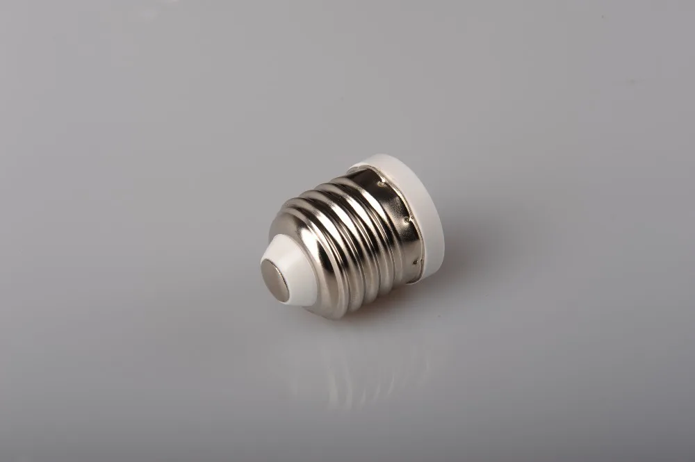 

2000pcs E27 to E12 LED table lamp chandelier light bulb base socket adapter converter lampholder free shipping