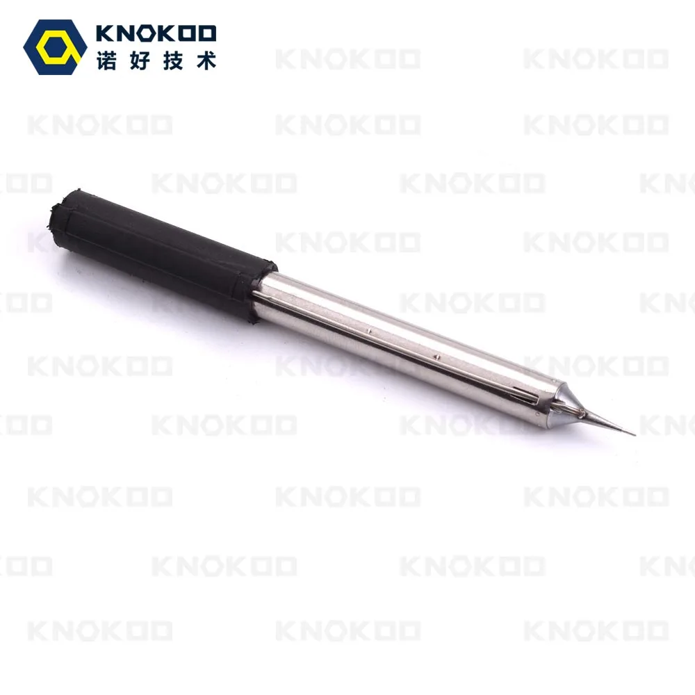 KNOKOO 10 шт./партия 303 серии паяльников 0.5C 0.8C 1C для паяльной станции 303/303B|tip for soldering|tips
