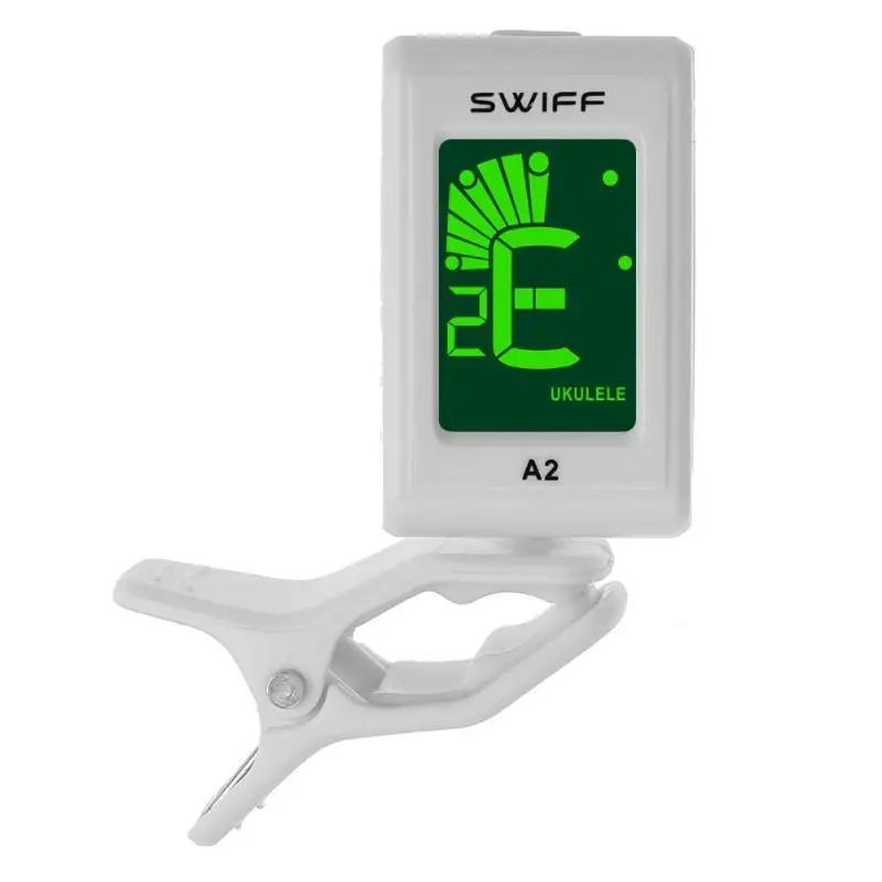LCD Chromatic Clip Vibrator Guitar Tuner Capotraste Rotatable for Chromatic Acoustic Guitar Bass Tuning Mediator Guitarra Parts