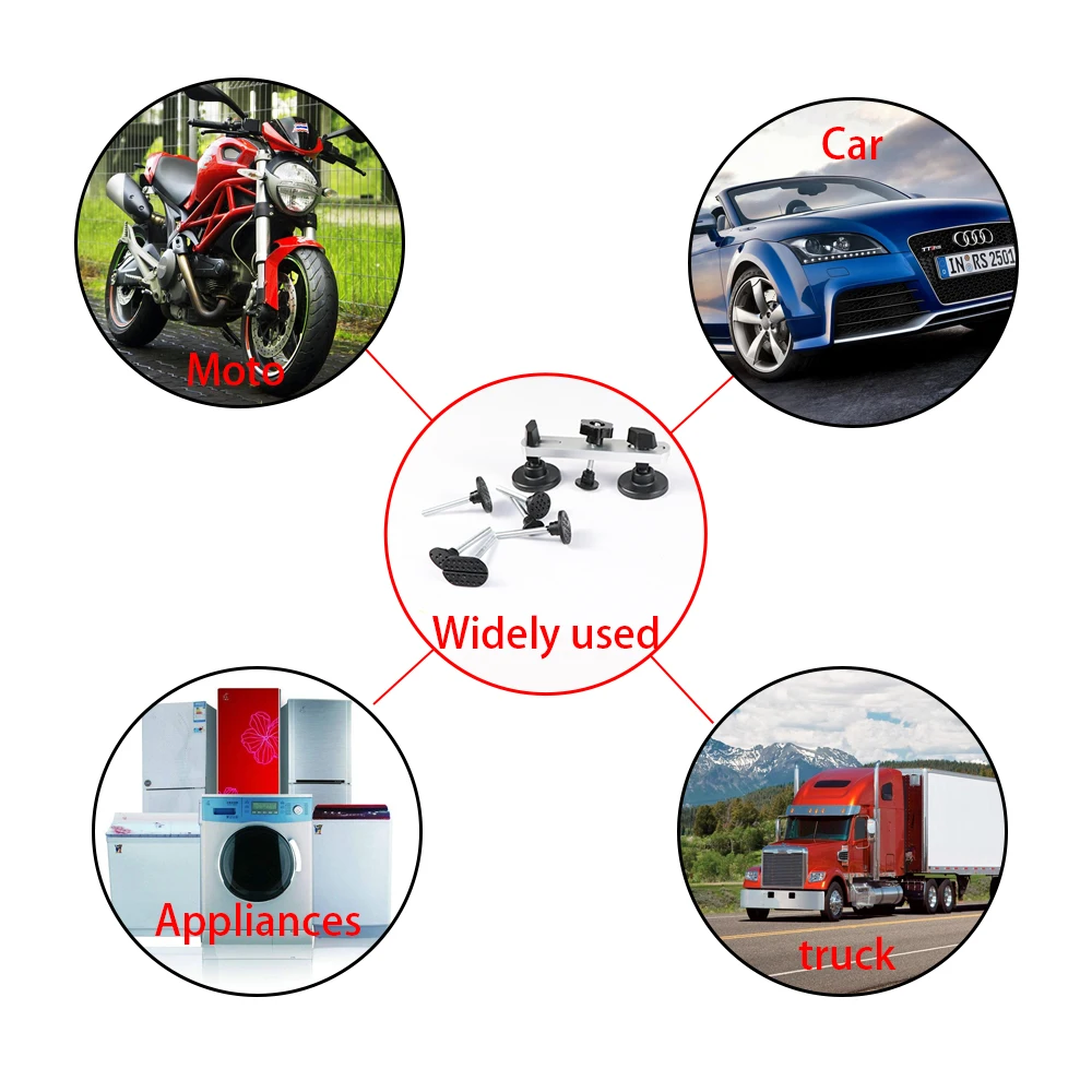 Инструмент безболезненный для удаления вмятин без мост Набор инструментов