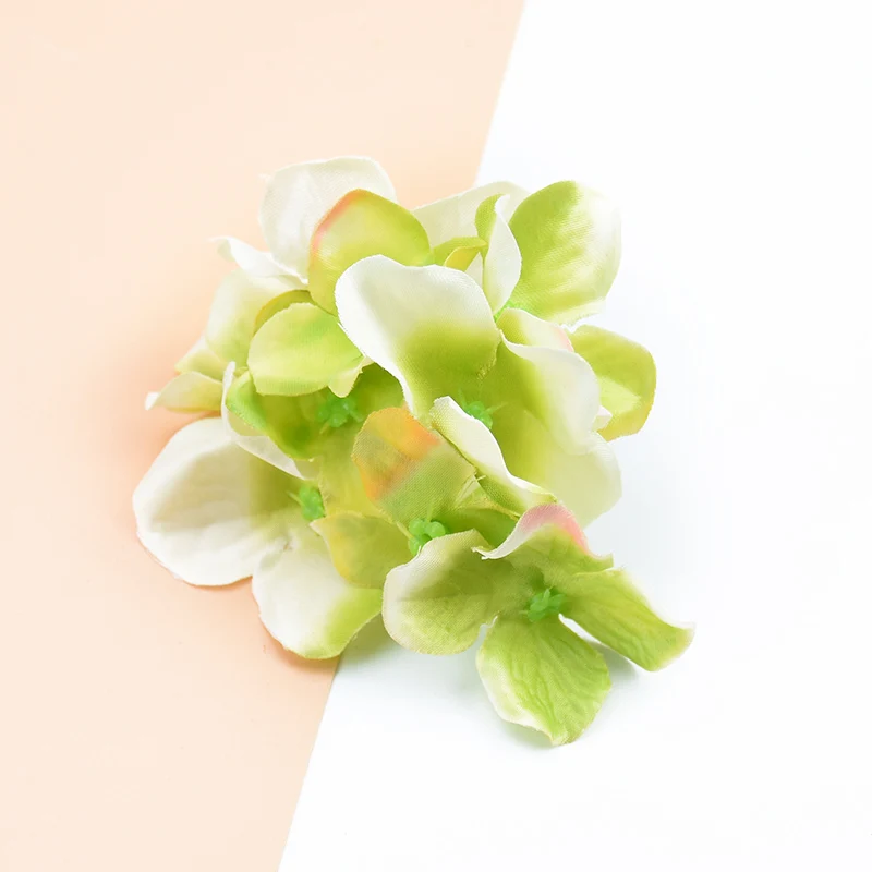Color 7 6/10 шт. свадебный цветок настенный Шелковый Гортензия искусственные растения декоративный цветочный горшок Скрапбукинг diy Подарочная коробка искусственные цветы - Цвет: Color 7
