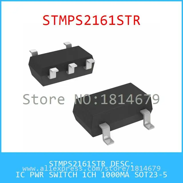 Бесплатная Доставка 1 Шт./лот STM161STR IC PWR ВЫКЛЮЧАТЕЛЬ КАНАЛ 1000MA SOT23 5 2161 STM161|switch