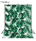 BEIPOTO тропический растительный фон с листьями для фотографии фон для фотосъемки свадебный душ зеленый летний день рождения Декорация