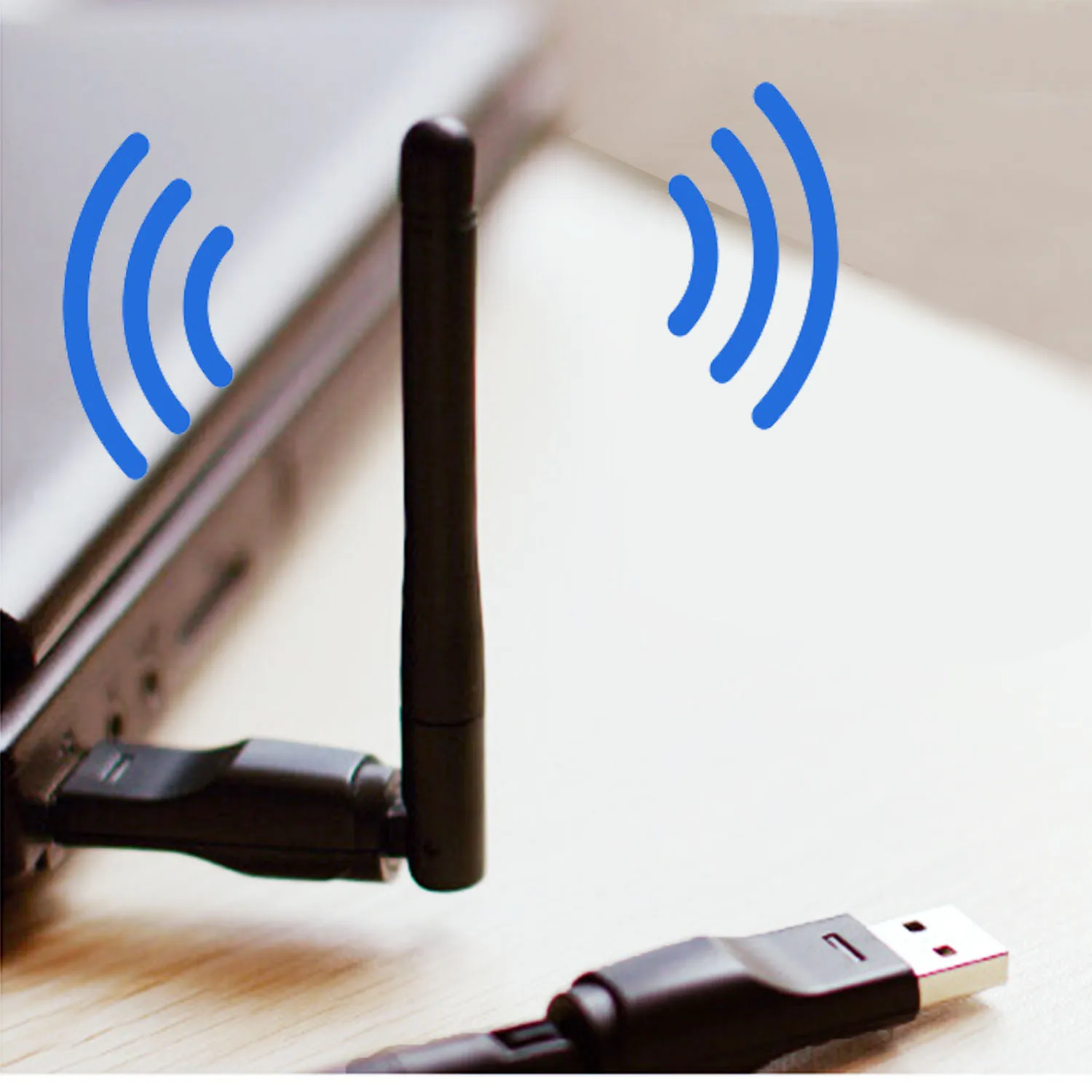 Elisona RT5370 150 Мбит/с WLAN Беспроводной адаптер Вращающийся 2 4 ГГц Wi Fi USB антенный