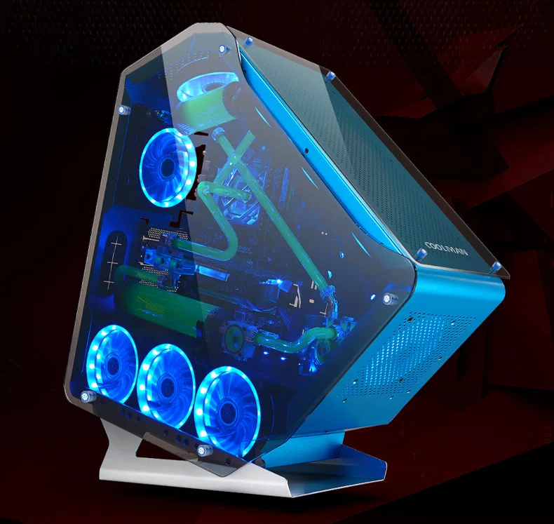 Intel core i5/i7 4770k 3 5 ГГц ОЗУ 8 Гб алюминиевый чехол с водяным охлаждением и 23 6/27