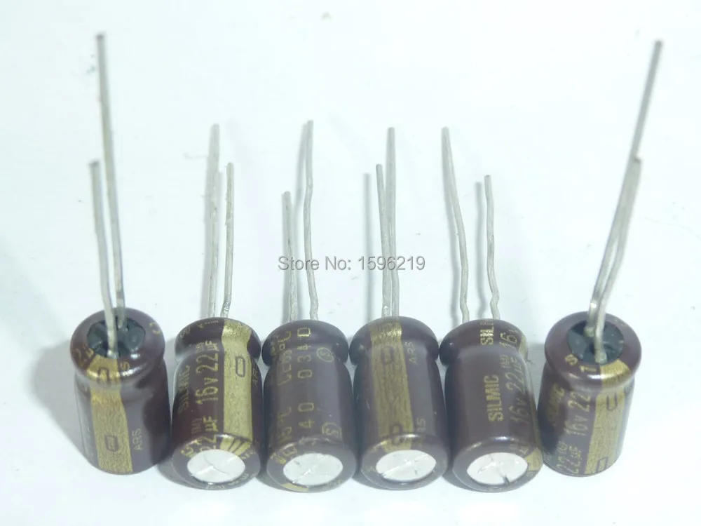 100 шт. 22 мкФ 16 В ELNA ARS серии 6 3x11 мм 16V22uF SILMIC аудио конденсатор|audio capacitor|22uf 16velna audio