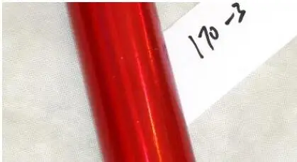 laser red Голографическая фольга горячего тиснения для бумаги или пластика красочные 80 мм x 120 м тепло тиснения фольги бумага - Цвет: laser red