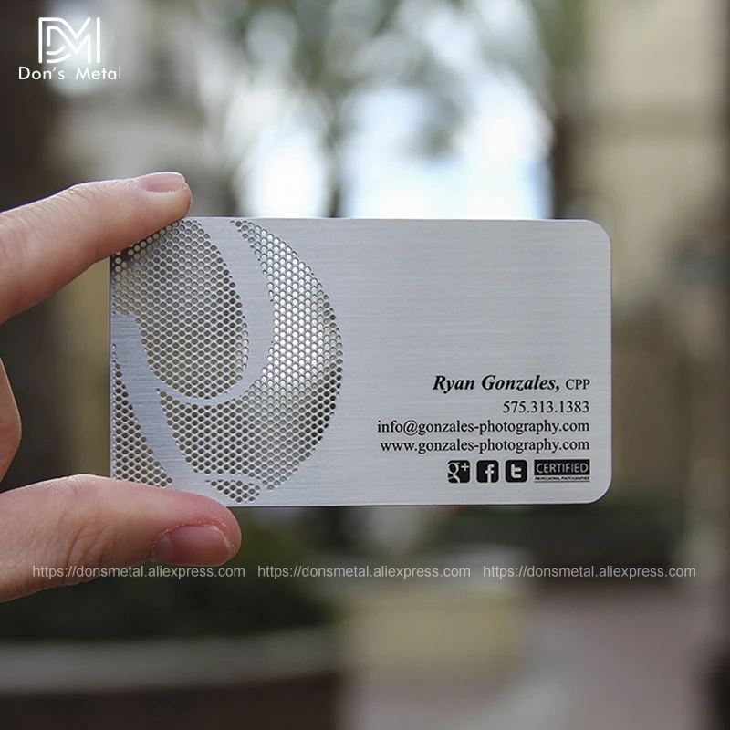 Tanie Spersonalizowany Metalowy Na Kartę Ze Stali Nierdzewnej