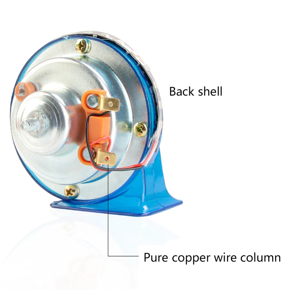 Универсальная водонепроницаемая сирена 12 В для автомобиля улитки воздуха