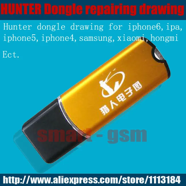 100% Оригинальный охотничий ключ для ремонта чертежей iphone6s ipa samsung xiaomi чертеж и т. Д.