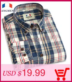 Langmeng, Весенняя Мужская рубашка camisa masculina, 5XL размера плюс, хлопковая брендовая полосатая рубашка, мужские повседневные рубашки с длинным рукавом, оксфордская рубашка
