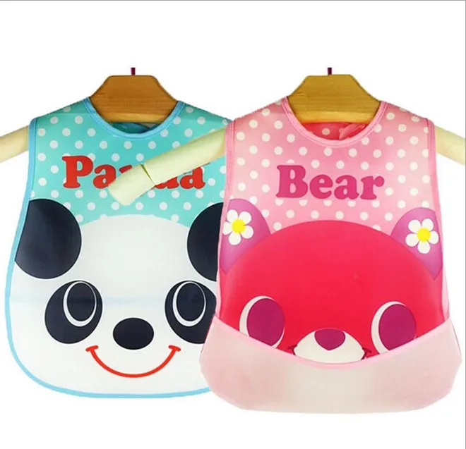 

Car-styling Baby Bibs Waterproof Lunch Bibs Boys Girls Infants Cartoon Pattern Bibs Burp Cloths For Children Self Feeding Care