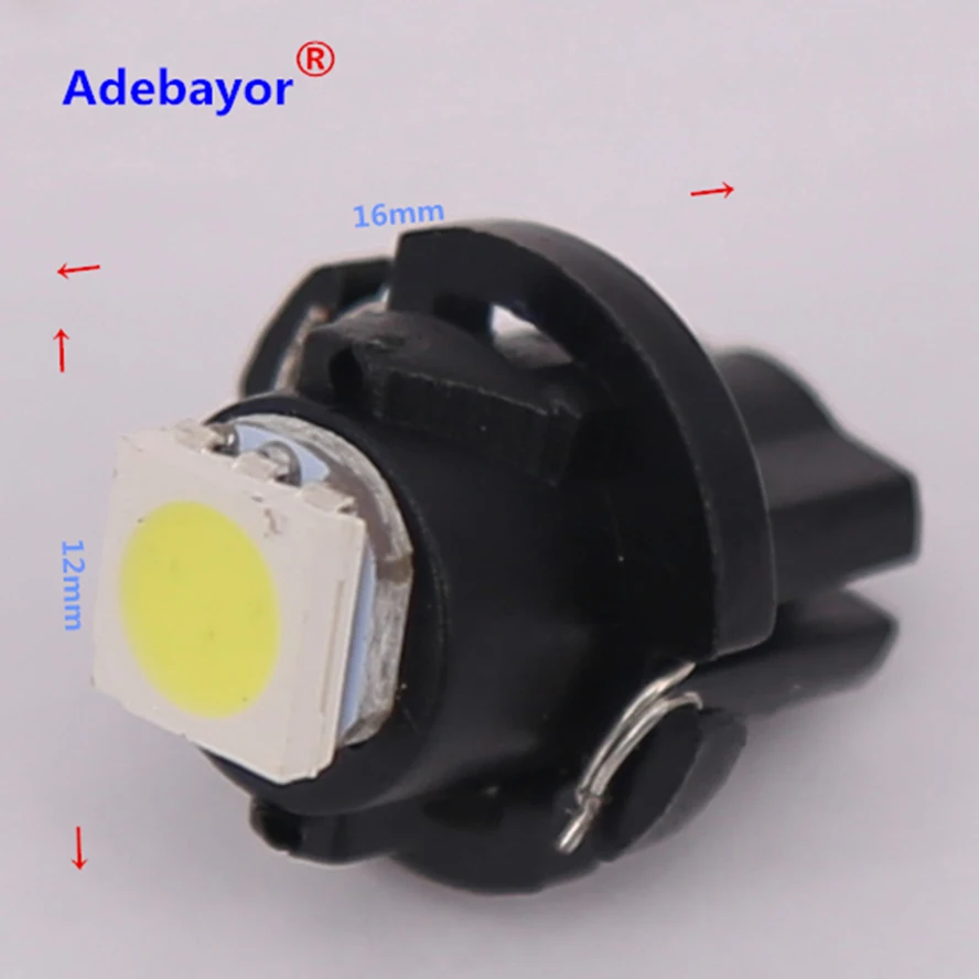 30 шт автомобильных светодиодный лампы 194 168 W5W T5 1SMD высокой мощности авто