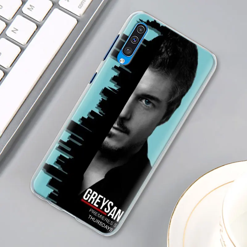 Серый Анатомия чехол для samsung Galaxy A30 A40 A50 A70 A6 A8 плюс A7 A9 M30 Футляр для телефона