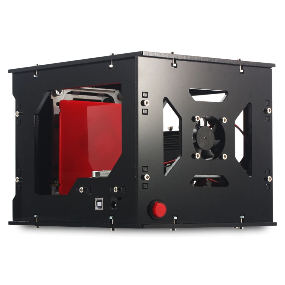 Ugrade NEJE DK 8 KZ высокой мощности 3D лазерный гравер принтер машина 1000 мВт USB DIY печать Off