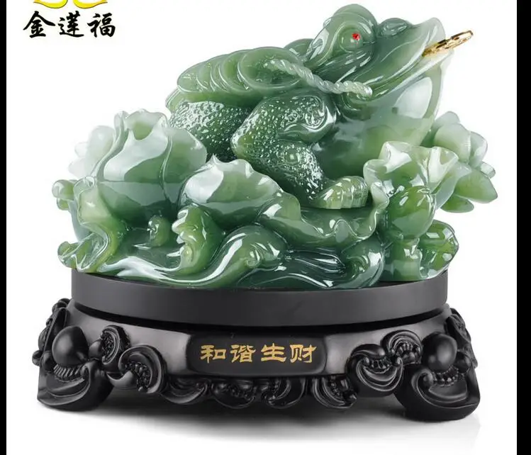 

Жаба Золотая Цикада украшение на удачу маленькая благополучная денежная жаба офисный магазин домашняя скульптура декоративные статуэтки ...