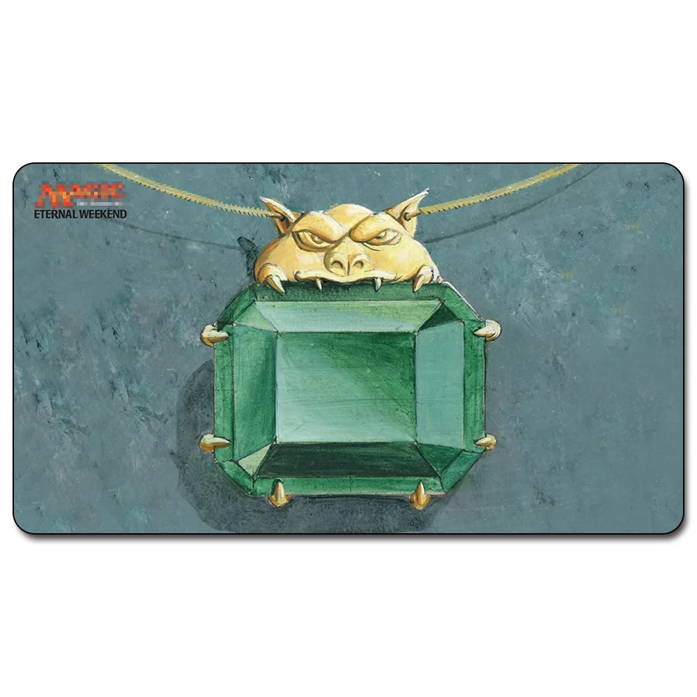 Волшебный Power9 mox Изумрудный игровой коврик для настольные игры коврик